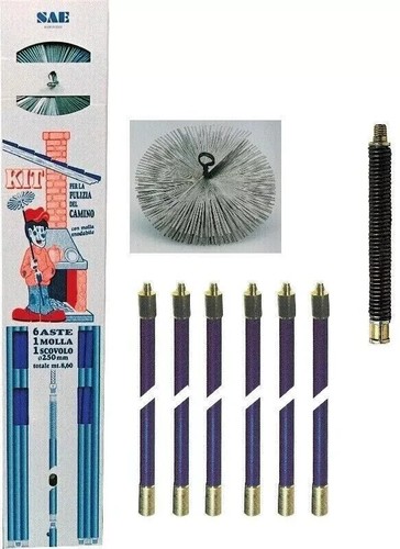 Kit spazzacamino 8 60 - spazzacamino, 8,60