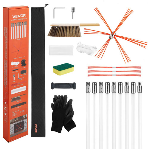 Kit spazzacamino estensibile - estensibile, 9